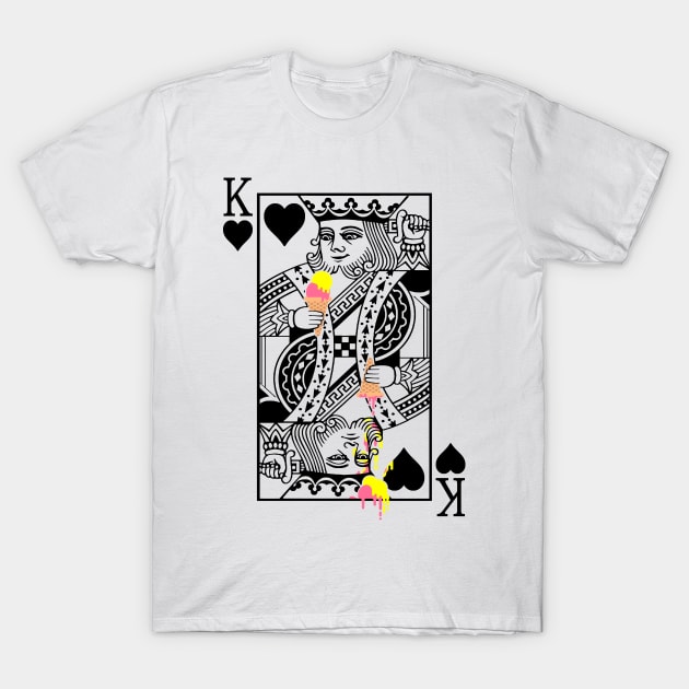 King's Ice Cream T-Shirt by PopGeek